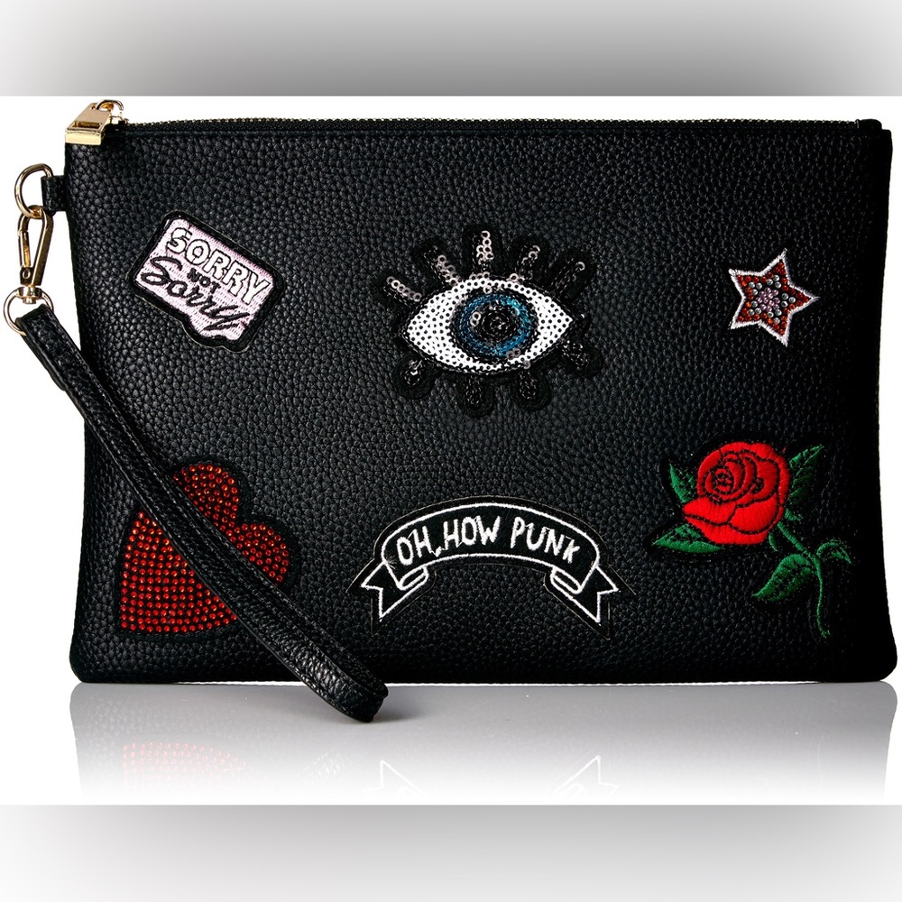 NWT💗🆕Aldo coyo clutch bag black